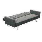 HIT  Καναπές / Κρεβάτι Σαλονιού - Καθιστικού / Ύφασμα Ανοιχτό Γκρι 198x86x81cm Bed:180x104x41cm