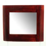 Καθρέπτης τοίχου Κόκκινο Ξύλο 80x60cm