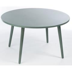 Τραπέζι ροτόντα σαλονιού Πράσινο Ξύλο 80x80x45cm