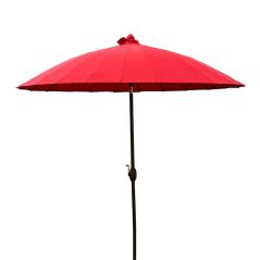 Ομπρέλα εξωτερικού χώρου μεταλλική Κόκκινη Φ200x230cm