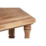 Τραπέζι σαλονιού Καφέ Πατίνα Ξύλο 50x50x60cm