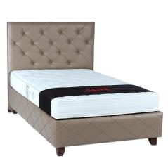 BAMBOO Κρεβάτι με αποθηκευτικό χώρο, χρώμα Sera 64 για στρώμα 120x200cm