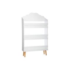 Παιδική βιβλιοθήκη Cloud pakoworld λευκή 58x18x100 εκ