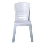 VIDA Καρέκλα PP Άσπρο 49x53x86cm