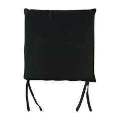 SALSA Μαξιλάρι καρέκλας (2cm) Μαύρο 40x38x2cm