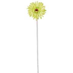 Μεταξωτό Κίτρινο Λουλούδι Ζέρμπερα 58cm