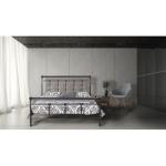 Κρεβάτι Νο64 Μεταλλικό σε χρώμα ανθρακόμαυρο για στρώμα 150x200cm