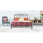 Κρεβάτι Νο94 Μεταλλικό σε χρώμα χαλκόμαυρο για στρώμα 150x200cm