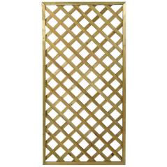 Ξύλινο Παραλ/μο Καφασωτό σε Φυσικό 90 x 150(h)cm