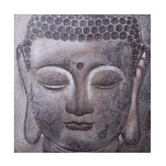 Πίνακας ανάγλυφος σε καμβά "Βούδας"