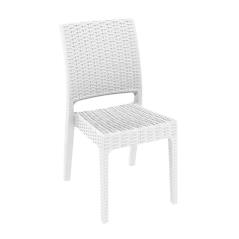 Καρέκλα Πολυπροπυλενίου Florida White 45Χ52Χ87εκ.
