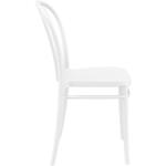 Καρέκλα Πολυπροπυλενίου Victor White 45Χ52Χ85εκ.