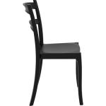 Καρέκλα Πολυπροπυλενίου Tiffany Black 45Χ51Χ85εκ.