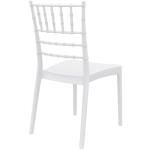 Καρέκλα Πολυπροπυλενίου Josephine White 45X55X92εκ.