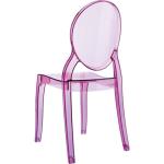 Καρέκλα Ακρυλική Baby Elizabeth Pink Transparent 30Χ34Χ63εκ.