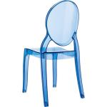 Καρέκλα Ακρυλική Baby Elizabeth Blue Transparent 30Χ34Χ63εκ.