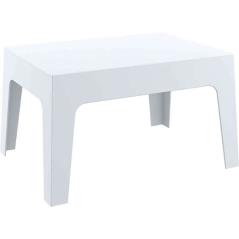 Τραπέζι Πολυπροπυλενίου Box White 70Χ50Χ43εκ.
