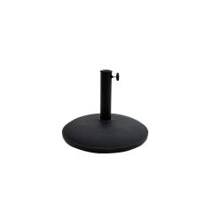 Βάση ομπρέλας τσιμέντο pakoworld 15kg μαύρο Φ41x32εκ