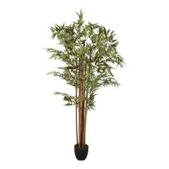 Φυτό Bamboo (1.360 φύλλα) πράσινο συνθετικό πλαστικό 90Χ180cm