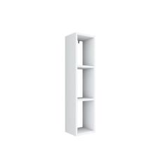 Ραφιέρα τοίχου Adelia pakoworld λευκή μελαμίνη 22x18.5x90εκ