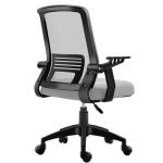 Καρέκλα γραφείου A1180Β Μαύρο/Γκρι mesh με Ανάκλιση 56Χ60Χ88/96εκ.