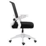Καρέκλα γραφείου A1180W Λευκό/Μαύρο mesh με Ανάκλιση 56Χ60Χ88/96εκ.