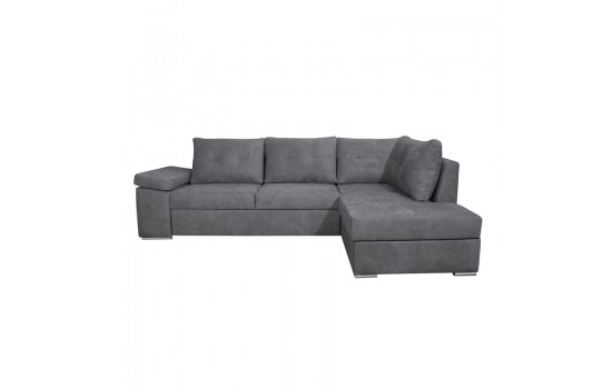 BRONX ΚΑΝΑΠΕΣ ΓΩΝΙΑ ΜΕ ΑΠΟΘ ΧΩΡΟ ΓΚΡΙ ΔΕΞΙΑ 270x180x80 BRONX ΚΑΝΑΠΕΣ ΓΩΝΙΑ ΜΕ ΑΠΟΘ ΧΩΡΟ ΓΚΡΙ ΔΕΞΙΑ 270x180x80