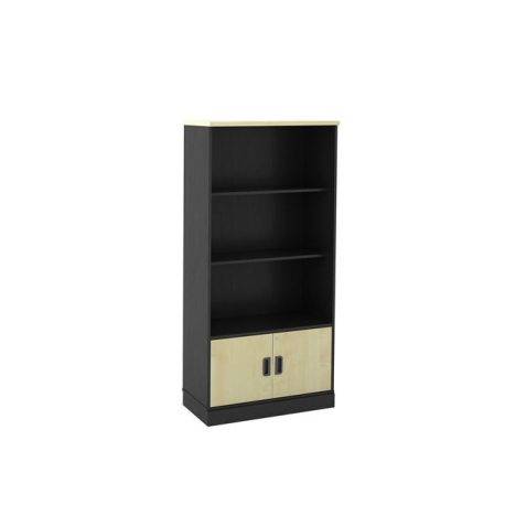 ΒΙΒΛΙΟΘΗΚΗ-A DARK GREY/BEECH / NEW 80x40x172cm ΒΙΒΛΙΟΘΗΚΗ-A DARK GREY/BEECH / NEW 80x40x172cm