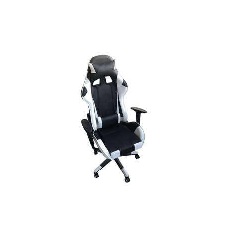 BF7150 GAMING ΠΟΛΥΘΡΟΝΑ Δ/ΝΤΗ PVC ΜΑΥΡΟ/ΑΣΠΡΟ 67x49x127cm BF7150 GAMING ΠΟΛΥΘΡΟΝΑ Δ/ΝΤΗ PVC ΜΑΥΡΟ/ΑΣΠΡΟ 67x49x127cm