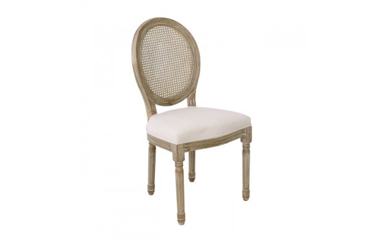 JAMESON ΚΑΡΕΚΛΑ ΜΕ ΨΑΘΑ DECAPE/ΎΦΑΣΜΑ ΕΚΡΟΥ 49x58x95cm JAMESON ΚΑΡΕΚΛΑ ΜΕ ΨΑΘΑ DECAPE/ΎΦΑΣΜΑ ΕΚΡΟΥ 49x58x95cm