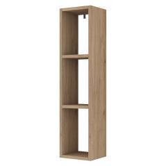 Ραφιέρα τοίχου Adelia pakoworld καρυδί 22x18.5x90εκ